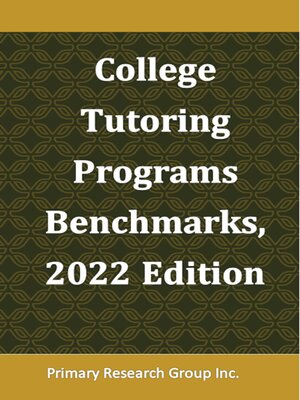 cover image of College Tutoring Programs Benchmarks